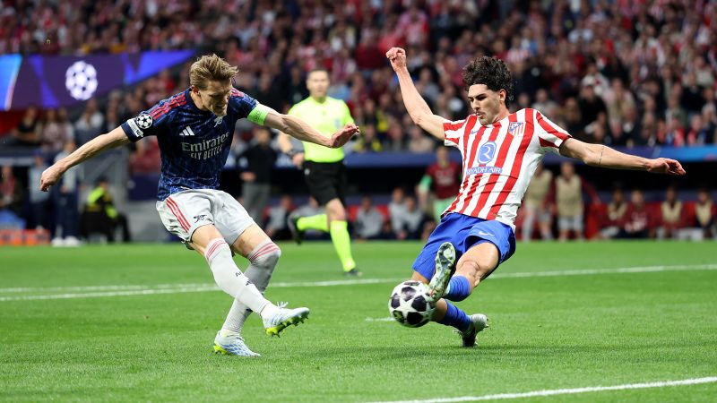Bán kết Champions League lượt về Arsenal vs Atletico Madrid: Ai thực sự nắm lợi thế tại Emirates?